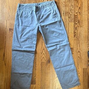 GAP Men's Charcoal Gray Chinos